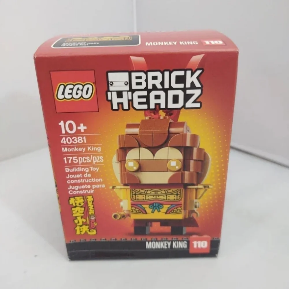 Lego Brick Headz Monkey King 40381 NWT Building Toy Set Monkey King #110